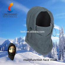 Novos produtos outdoor chapéus de inverno, máscara de rosto balaclava, bonés e chapéus para atacado